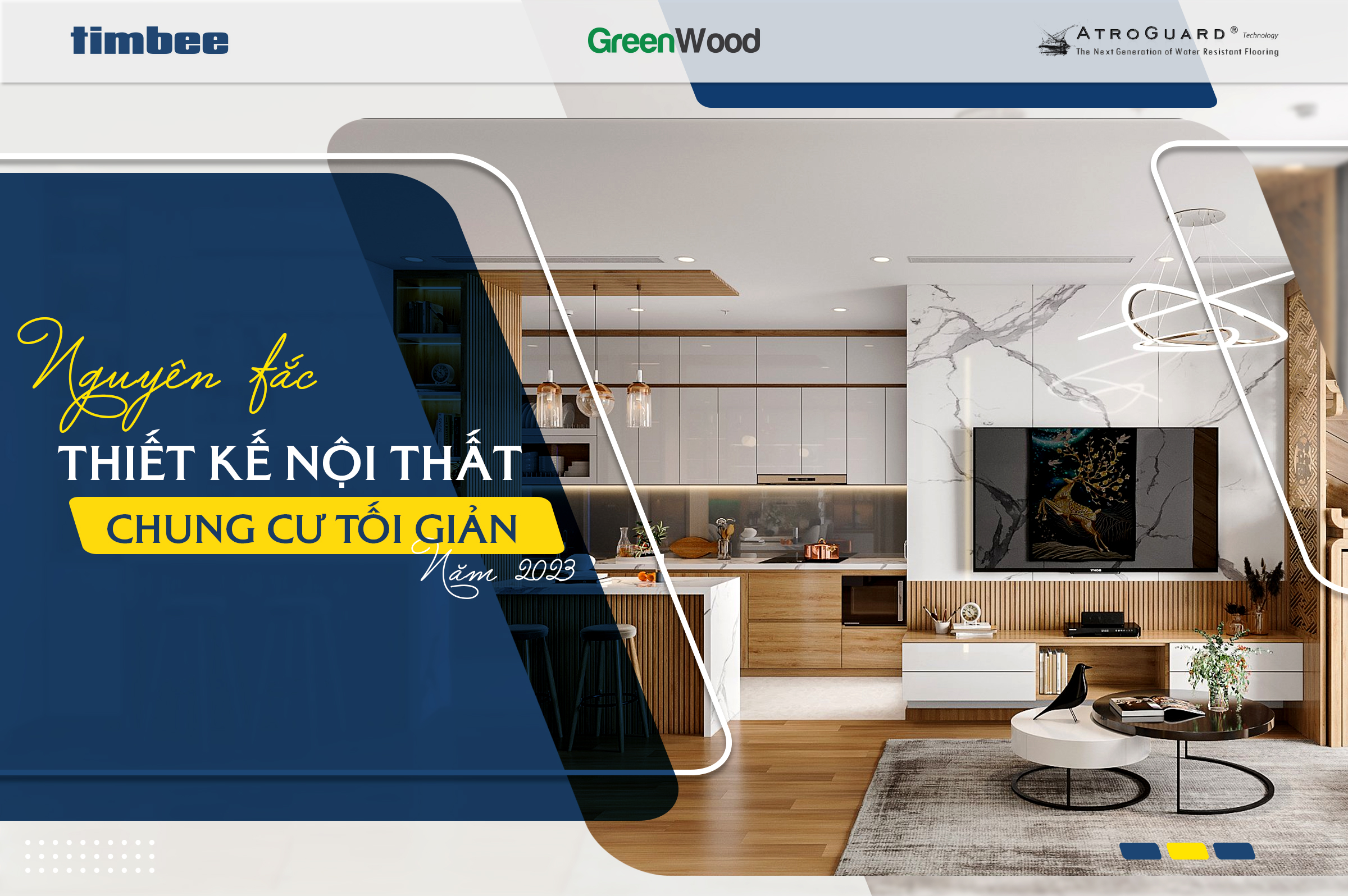 3 NGUYÊN TẮC THIẾT KẾ NỘI THẤT CHUNG CƯ TỐI GIẢN NĂM 2023